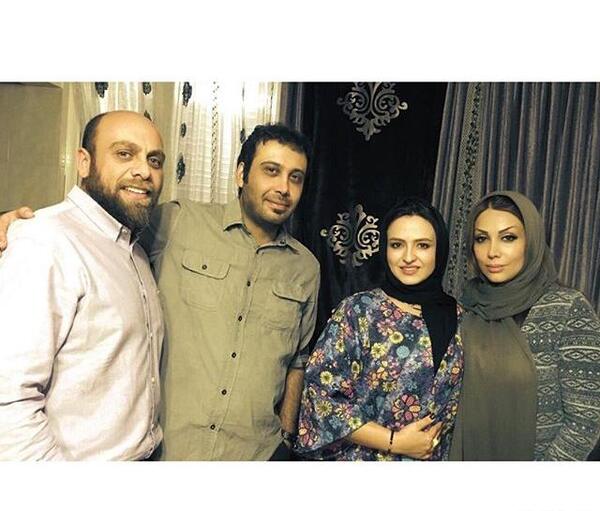 عکس خانوادگی گلاره عباسی