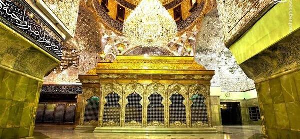 عکس ضریح و گنبد امام حسین