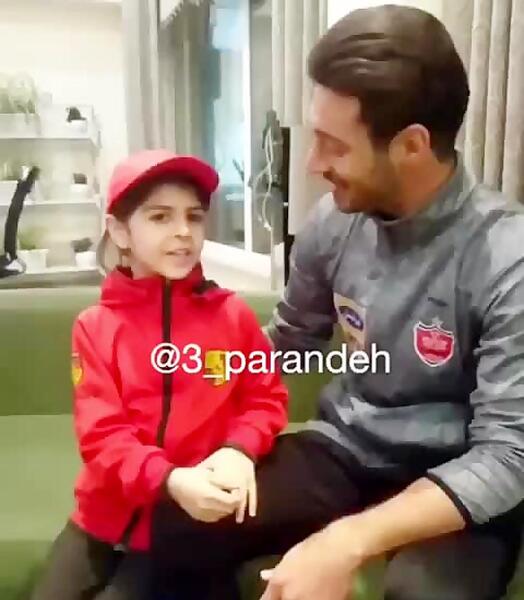 عکس بچه شجاع خلیل زاده
