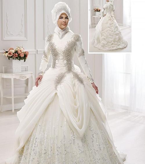 عکس لباس عروس پوشیده