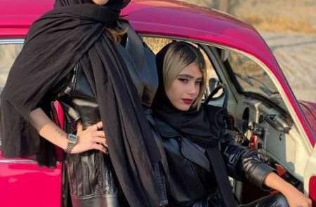 عکس ماشین نیکا فلاحی