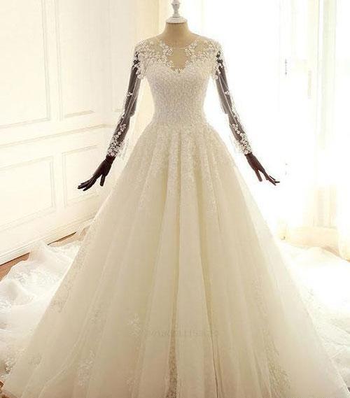 عکس لباس عروس ساده و شیک