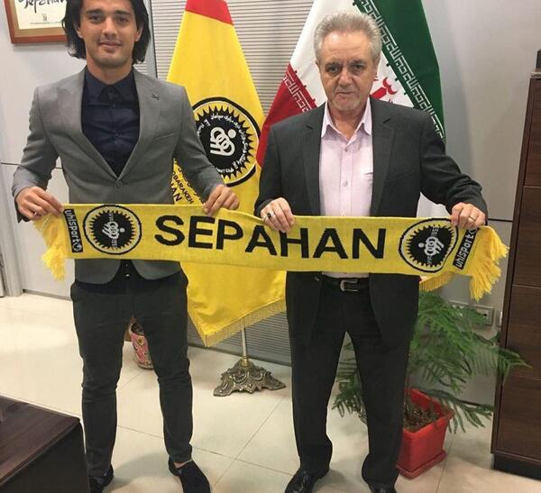 عکس امید نورافکن در سپاهان