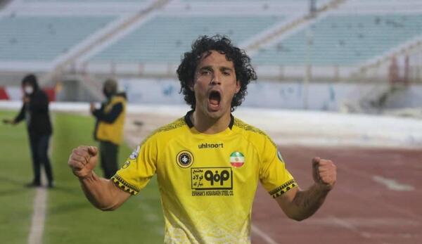 عکس امید نورافکن در سپاهان
