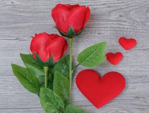 عکس قلب زیبا و گل