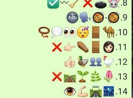 عکس ضرب المثل با ایموجی