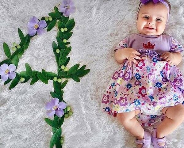 عکس بچه چهار ماهه