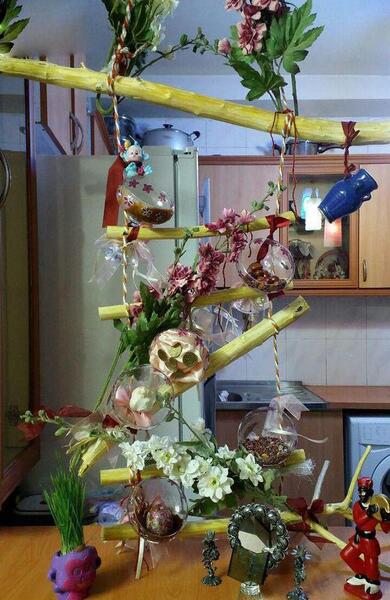 عکس ایده خلاق برای سفره هفت سین
