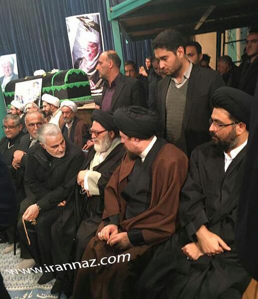 عکس خنده حاج قاسم