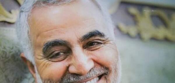 عکس خنده حاج قاسم