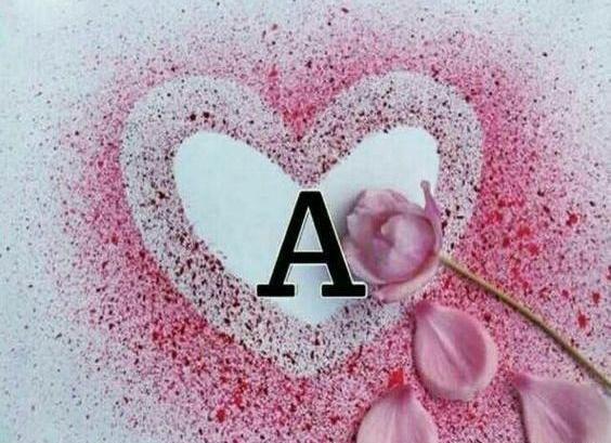 عاشقانه اسم عکس پروفایل حرف a