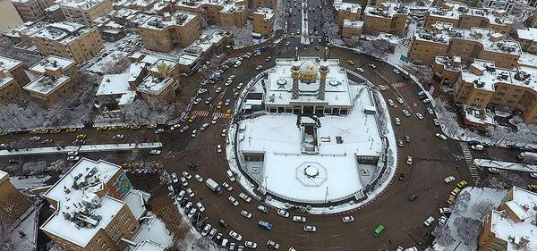 عکس هوایی همدان
