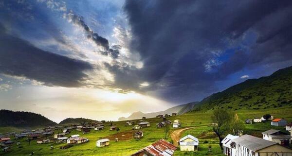 عکس منظره زیبای شمال