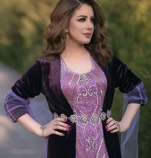 عکس سمیرا کارزان با لباس کردی