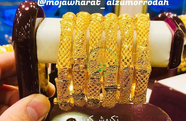 عکس النگو طلا طرح کویتی