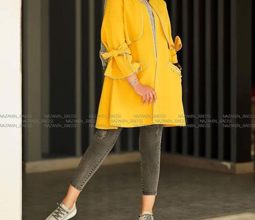عکس مدل مانتو اسپرت کوتاه تابستانی