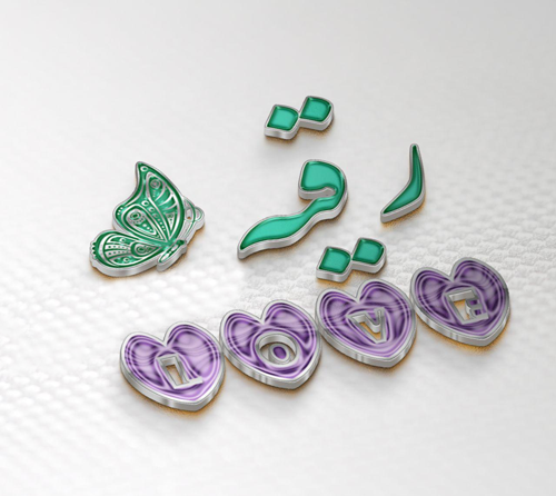 عکس نوشته نام رقیه