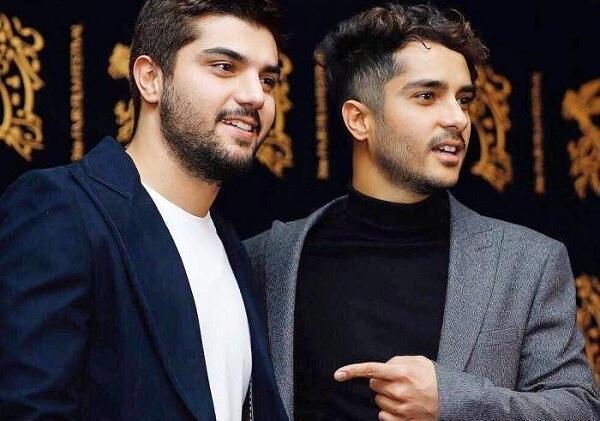 عکس دایی سارا و نیکا فرقانی اصل