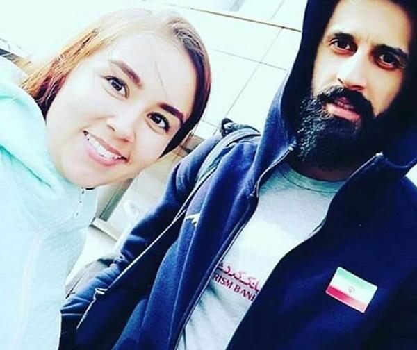 عکس سعید معروف و دوست دخترش غزاله