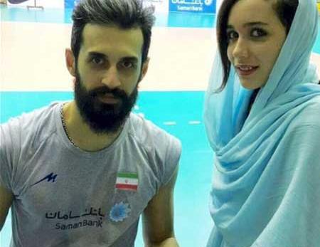 عکس سعید معروف و دوست دخترش غزاله