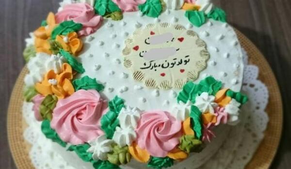 عکس کیک تولد زینب