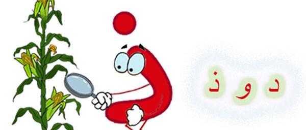 عکس فانتزی حروف الفبای فارسی