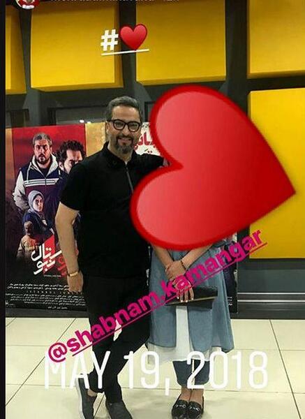 عکس همسر اول مهرداد میناوند و پسرش