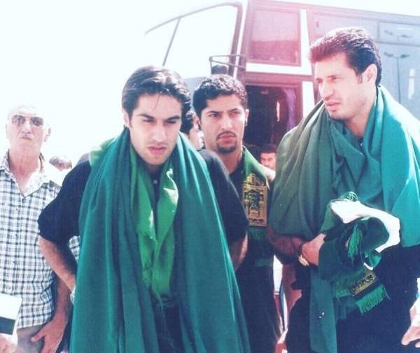 عکس همسر اول مهرداد میناوند و پسرش