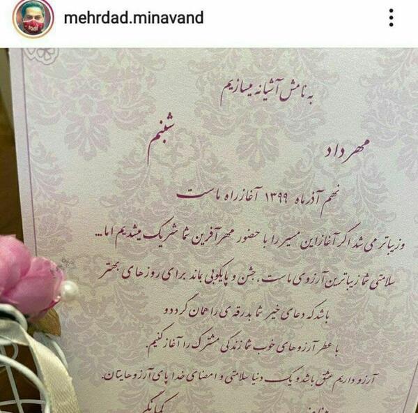 عکس همسر اول مهرداد میناوند و پسرش
