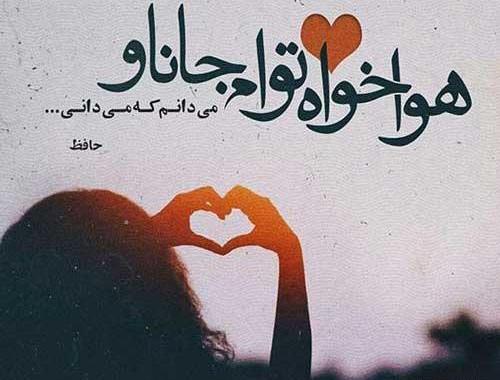 عکس نوشته هم جانی هم جانان