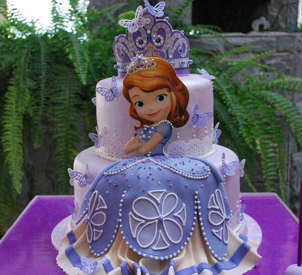 عکس روی کیک سوفیا