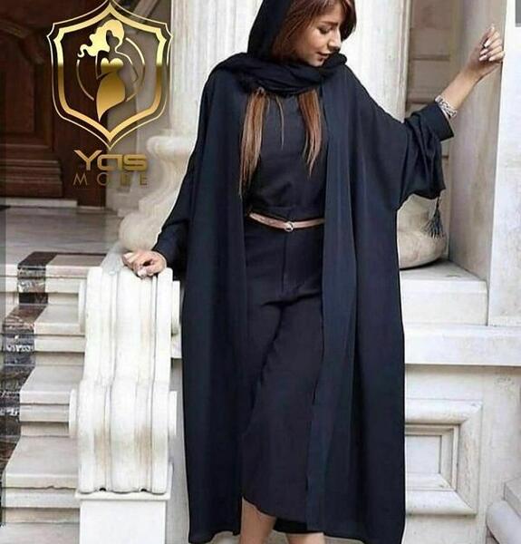 عکس مدل مانتو بلند لاکچری