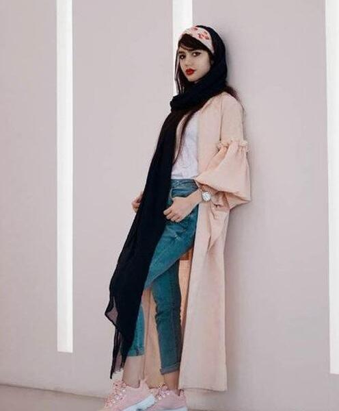 عکس مدل مانتو بلند لاکچری