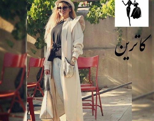 عکس مدل مانتو بلند لاکچری