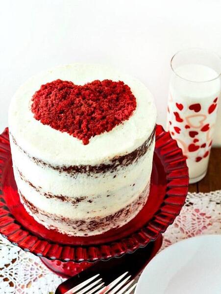 عکس ولنتاین کیک