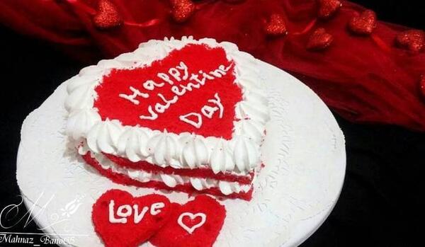 عکس ولنتاین کیک