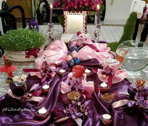 عکس هایی از سفره هفت سین جدید