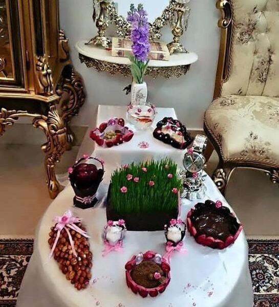 عکس هایی از سفره هفت سین جدید