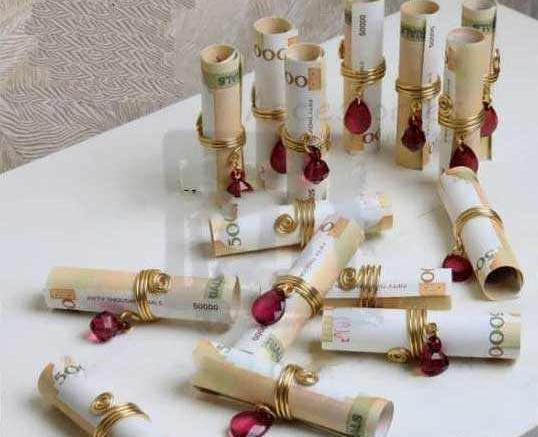 عکس ایده برای پول کادو دادن