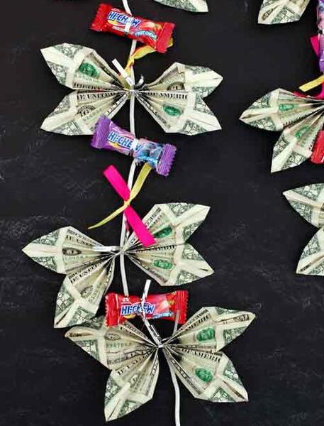 عکس ایده برای پول کادو دادن