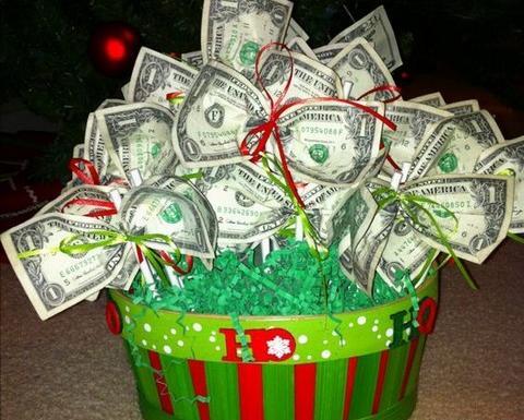 عکس ایده برای پول کادو دادن