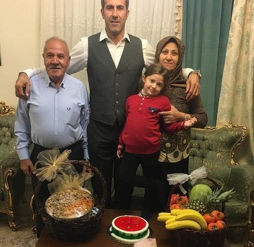 عکس بهنام محمودی و همسرش