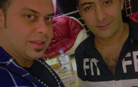 عکس حامد پهلان و دوست دخترش