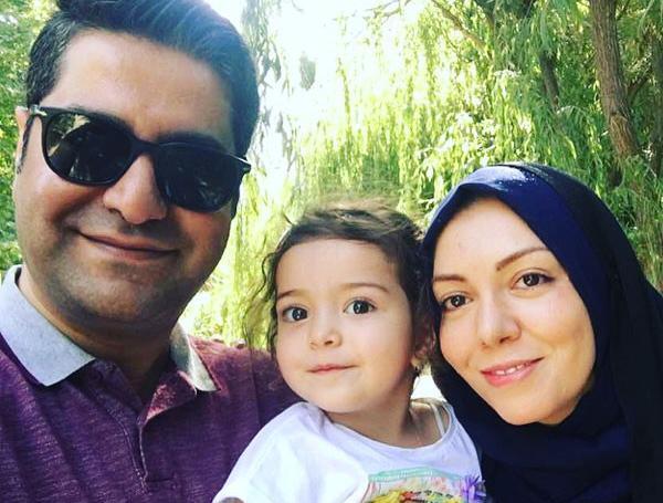 عکس سجاد عبادی همسر آزاده نامداری