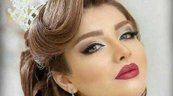 عکس عروس صورت کشیده