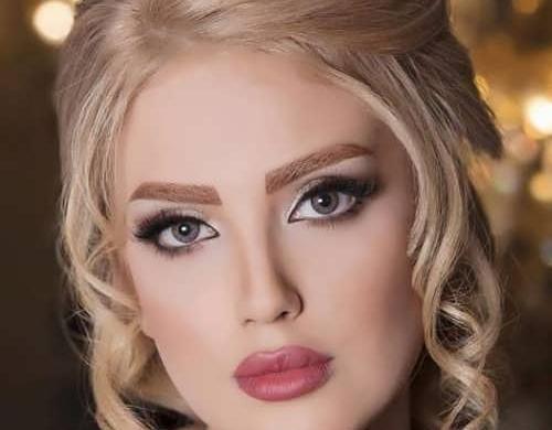 عکس عروس صورت کشیده