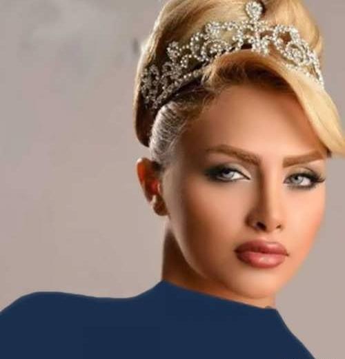 عکس عروس صورت کشیده