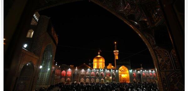 عکس حرم امام رضا ماه صفر
