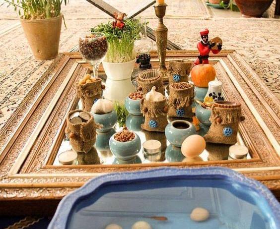 عکس هفت سین با گونی
