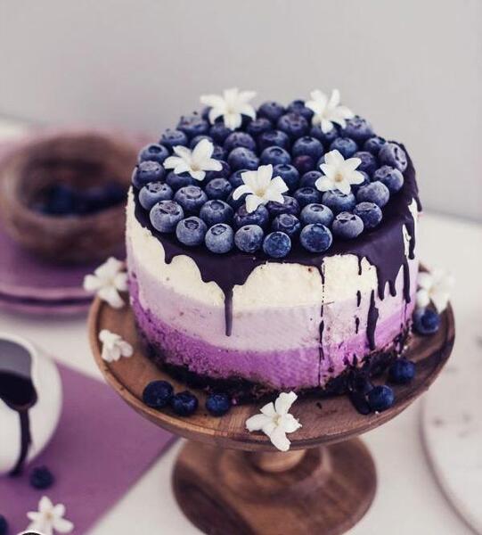 عکس کیک یک طبقه